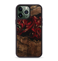 iPhone 13 Pro Max Wood Phone Case - Sayre (Red, 741773)