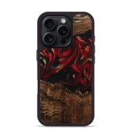 iPhone 16 Pro Wood Phone Case - Sayre (Red, 741773)