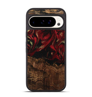 Pixel 9 Pro Wood Phone Case - Sayre (Red, 741773)