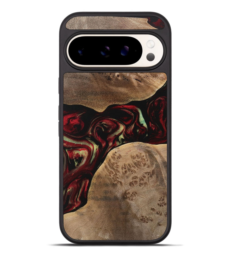 Pixel 9 Pro XL Wood Phone Case - Jagat (Red, 741775)