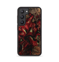 Galaxy S23 Wood Phone Case - Joel (Red, 741778)