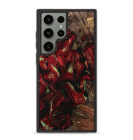 Galaxy S23 Ultra Wood Phone Case - Joel (Red, 741778)