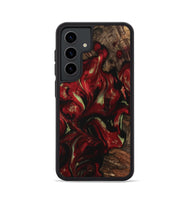 Galaxy S24 Wood Phone Case - Joel (Red, 741778)