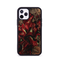 iPhone 11 Pro Wood Phone Case - Joel (Red, 741778)