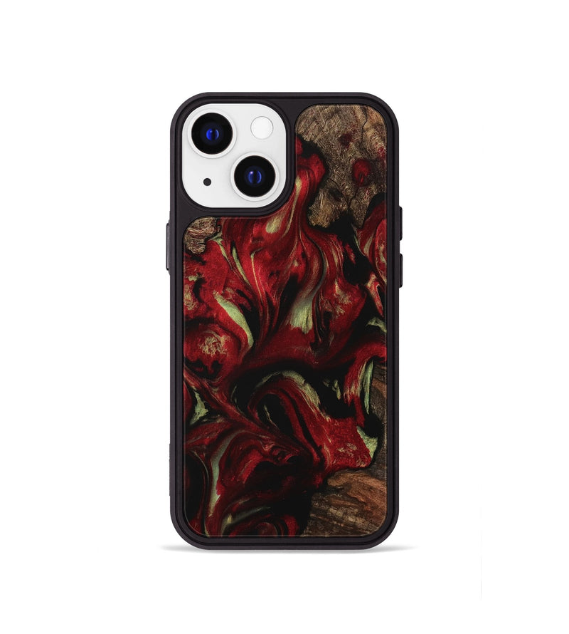 iPhone 13 mini Wood Phone Case - Joel (Red, 741778)