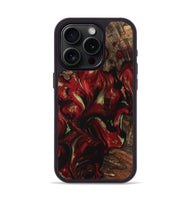 iPhone 15 Pro Wood Phone Case - Joel (Red, 741778)