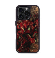 iPhone 16 Pro Wood Phone Case - Joel (Red, 741778)