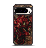 Pixel 9 Pro Wood Phone Case - Joel (Red, 741778)