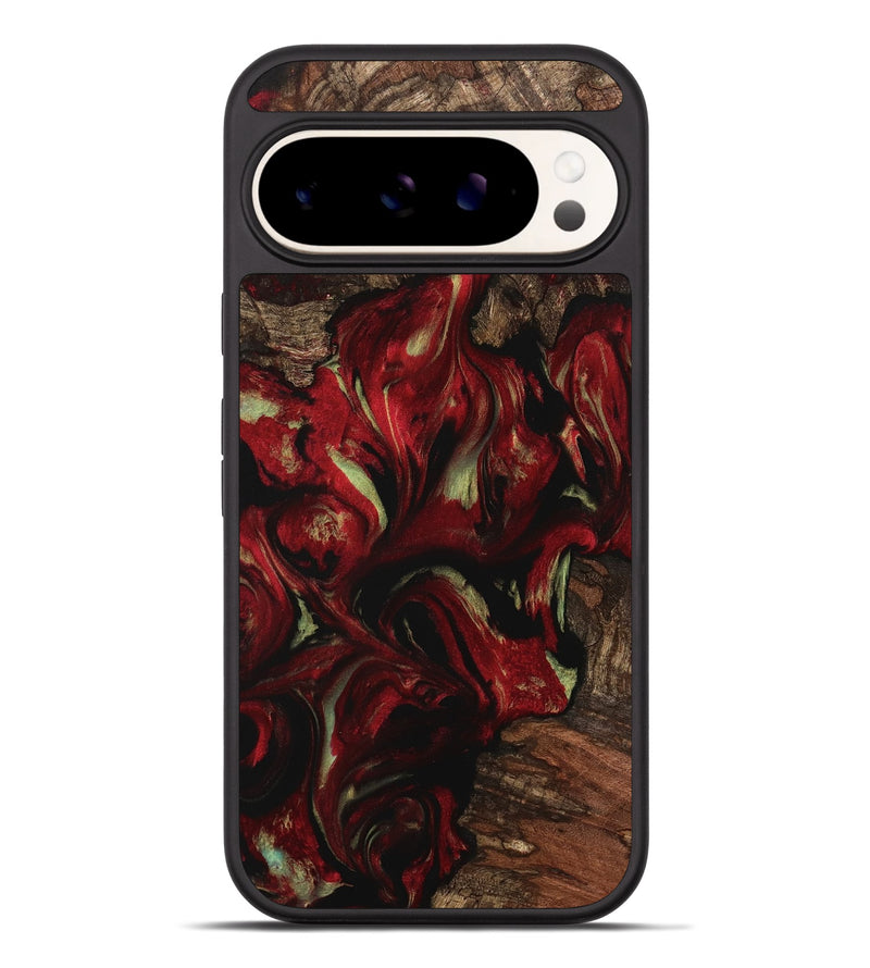 Pixel 9 Pro XL Wood Phone Case - Joel (Red, 741778)