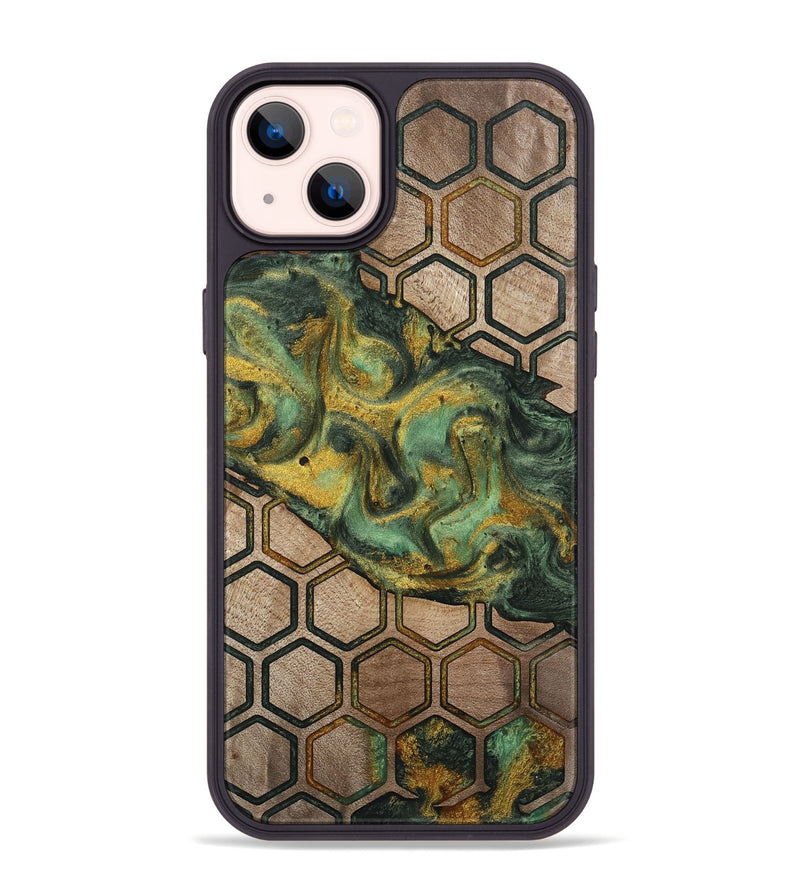 iPhone 14 Plus Wood Phone Case - Leisa (Pattern, 741779)