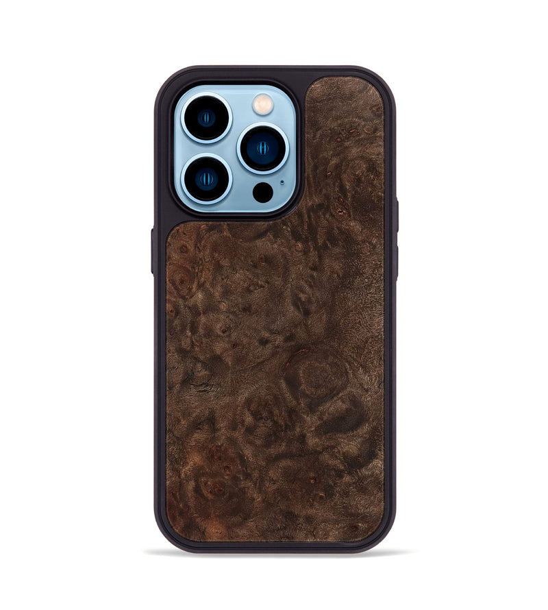 iPhone 14 Pro Wood Phone Case - Jeffrey (Wood Burl, 741782)