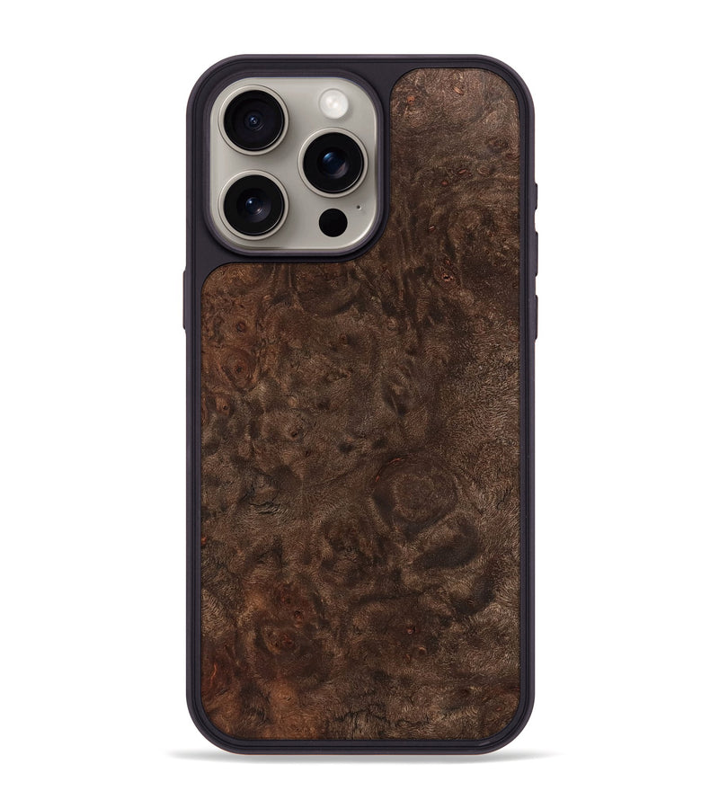 iPhone 15 Pro Max Wood Phone Case - Jeffrey (Wood Burl, 741782)