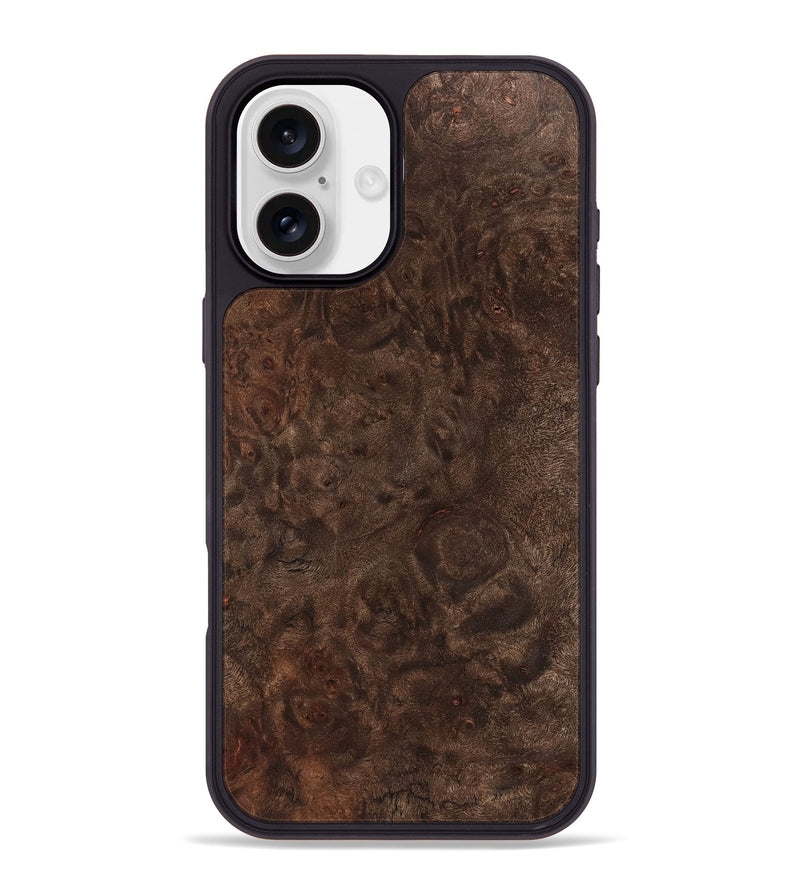 iPhone 16 Plus Wood Phone Case - Jeffrey (Wood Burl, 741782)