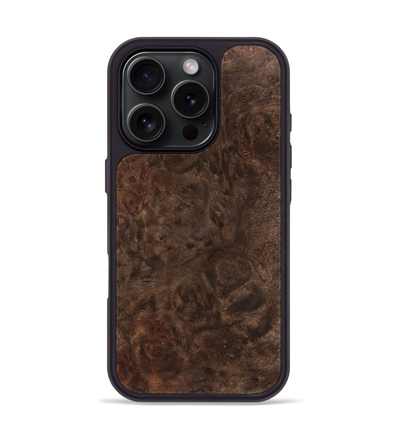 iPhone 16 Pro Wood Phone Case - Jeffrey (Wood Burl, 741782)