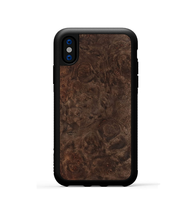 iPhone Xs Wood Phone Case - Jeffrey (Wood Burl, 741782)