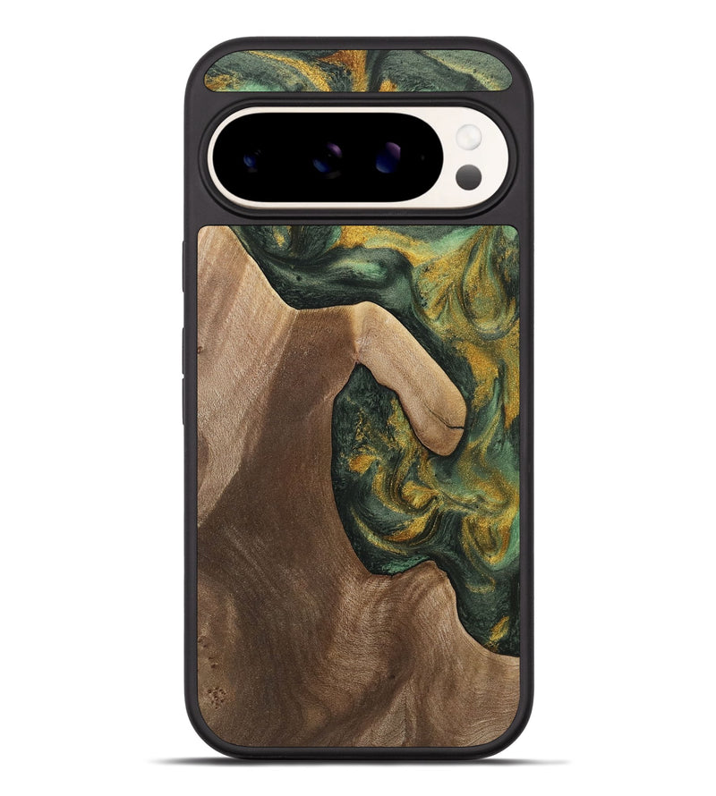 Pixel 9 Pro XL Wood Phone Case - Wandie (Green, 741787)