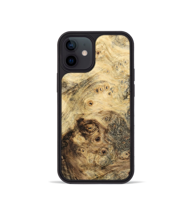 iPhone 12 mini Wood Phone Case - Nakia (Wood Burl, 741788)