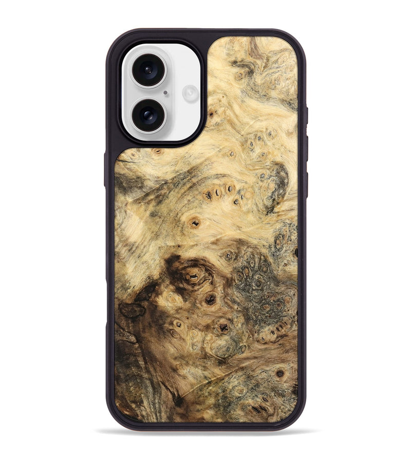 iPhone 16 Plus Wood Phone Case - Nakia (Wood Burl, 741788)