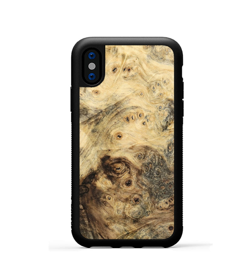 iPhone Xs Wood Phone Case - Nakia (Wood Burl, 741788)