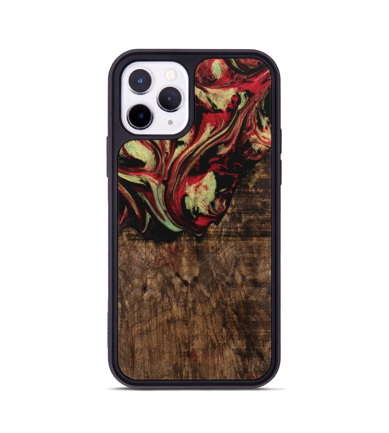 iPhone 11 Pro Wood Phone Case - Adele (Red, 741790)