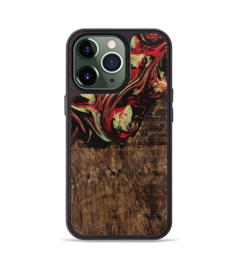 iPhone 13 Pro Wood Phone Case - Adele (Red, 741790)