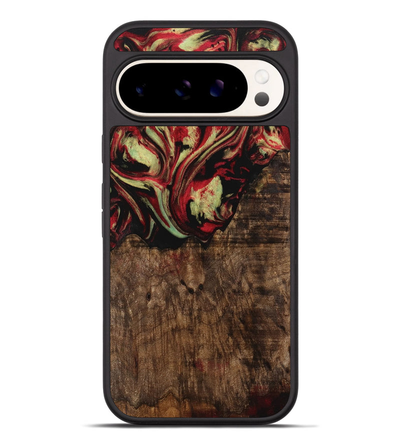 Pixel 9 Pro XL Wood Phone Case - Adele (Red, 741790)