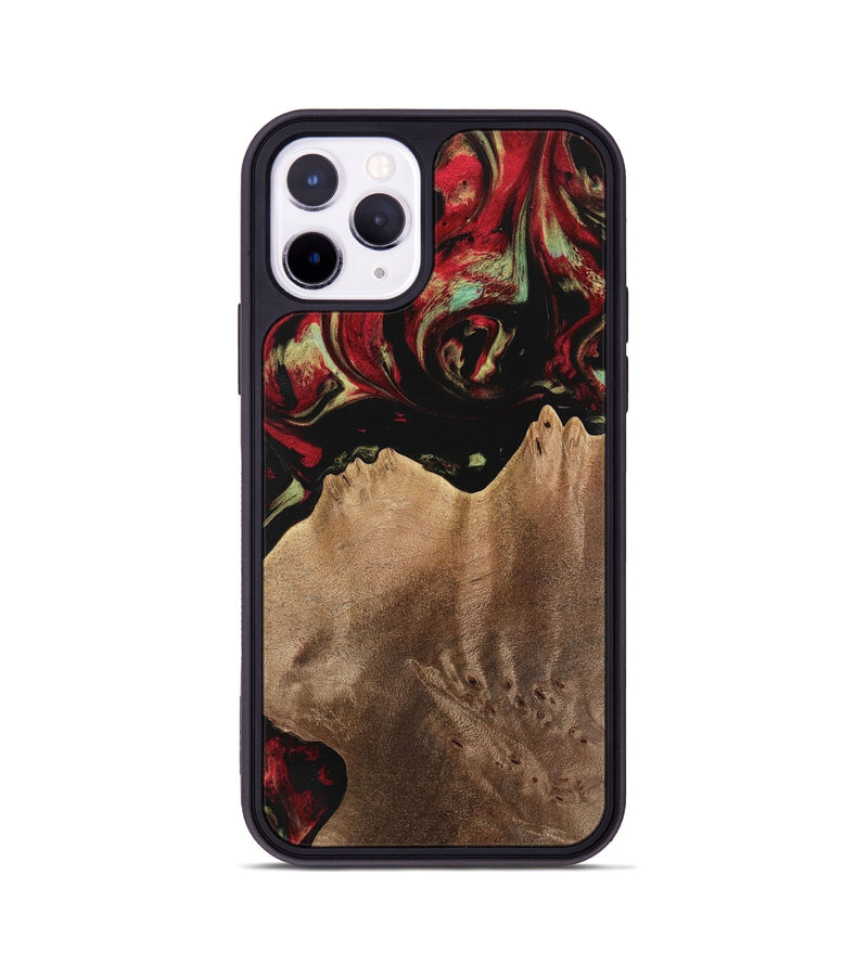 iPhone 11 Pro Wood Phone Case - Marcie (Red, 741791)