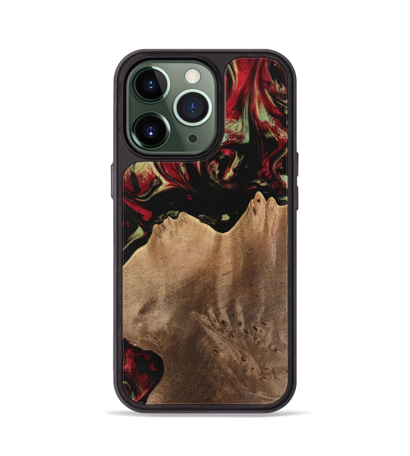 iPhone 13 Pro Wood Phone Case - Marcie (Red, 741791)