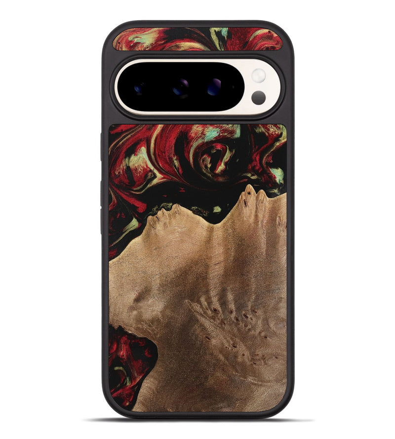 Pixel 9 Pro XL Wood Phone Case - Marcie (Red, 741791)