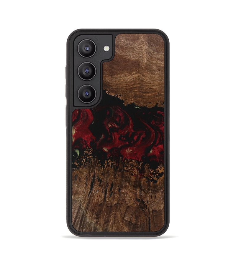 Galaxy S23 Wood Phone Case - Amani (Red, 741792)