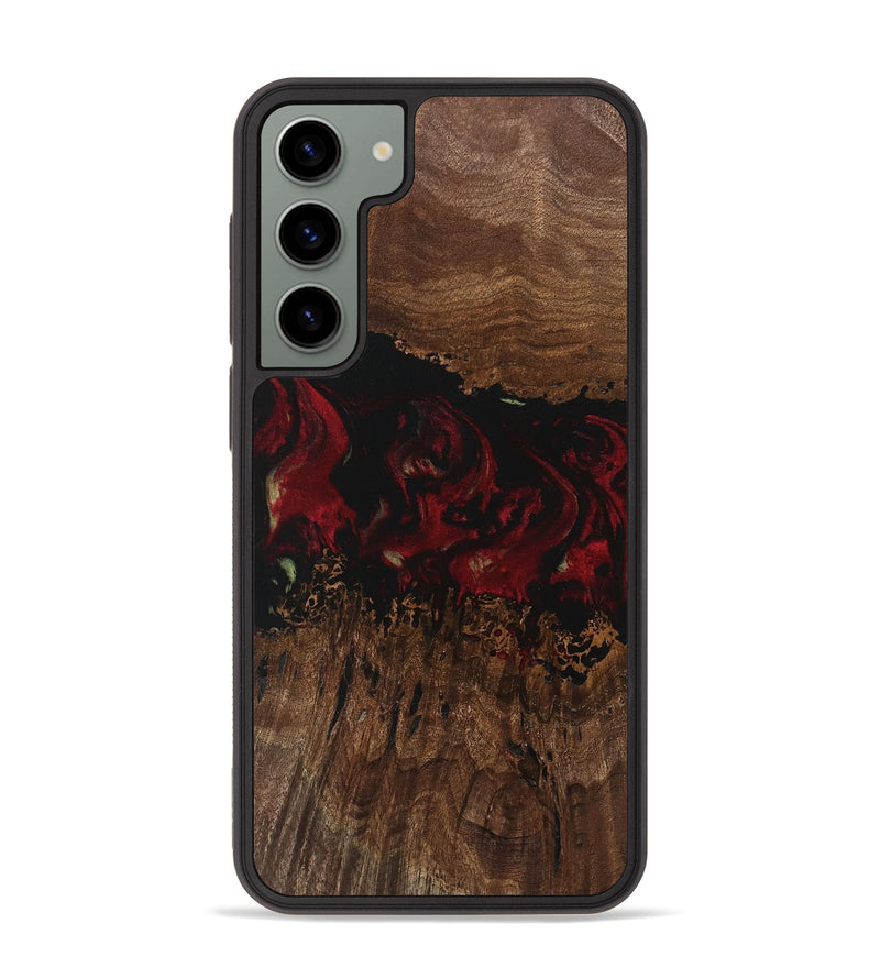 Galaxy S23 Plus Wood Phone Case - Amani (Red, 741792)