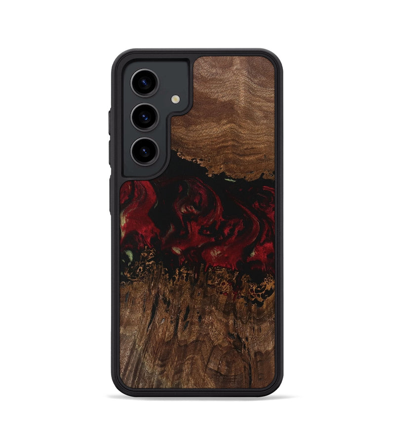 Galaxy S24 Wood Phone Case - Amani (Red, 741792)