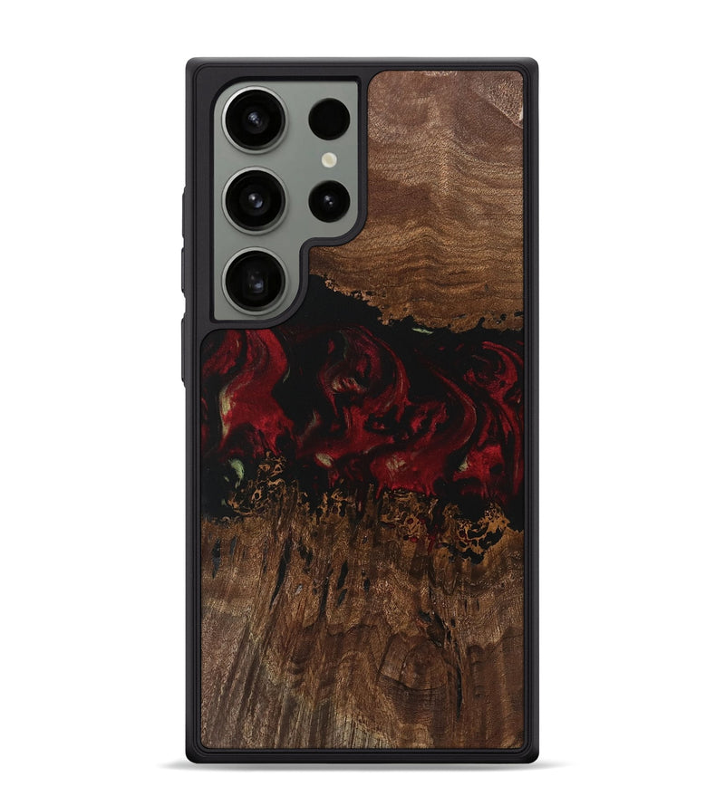 Galaxy S24 Ultra Wood Phone Case - Amani (Red, 741792)