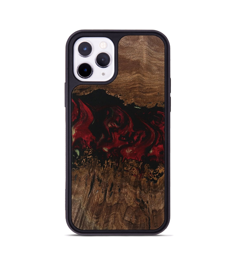 iPhone 11 Pro Wood Phone Case - Amani (Red, 741792)