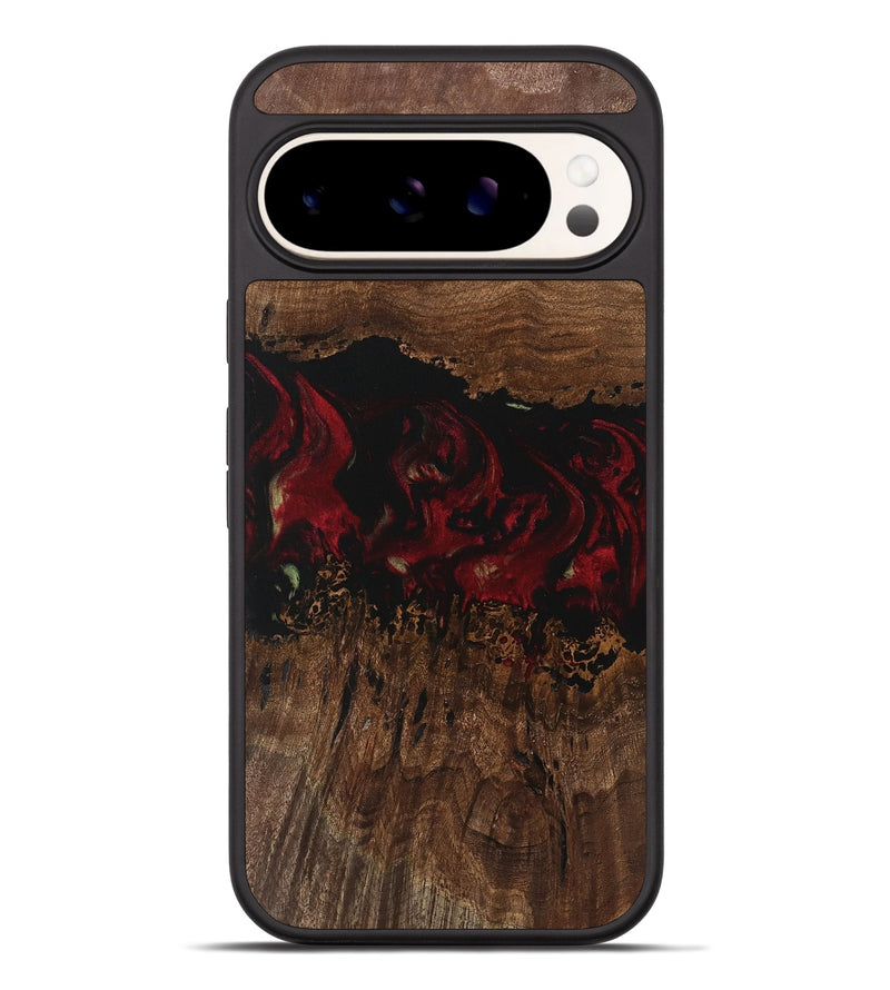 Pixel 9 Pro XL Wood Phone Case - Amani (Red, 741792)