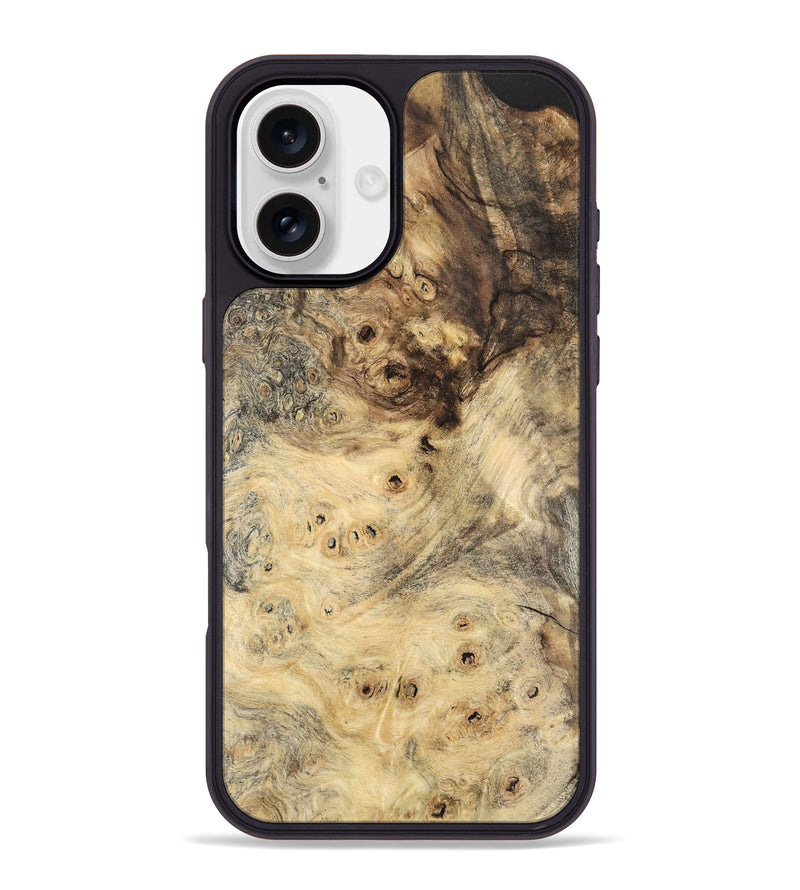 iPhone 16 Plus Wood Phone Case - Cyrine (Wood Burl, 741793)