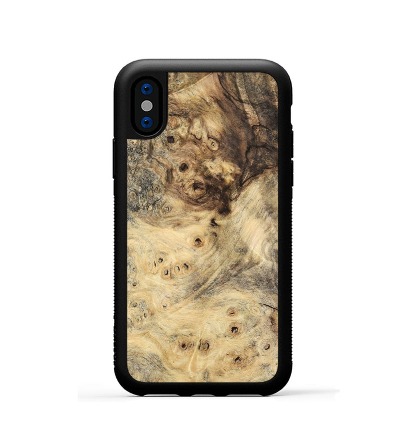 iPhone Xs Wood Phone Case - Cyrine (Wood Burl, 741793)