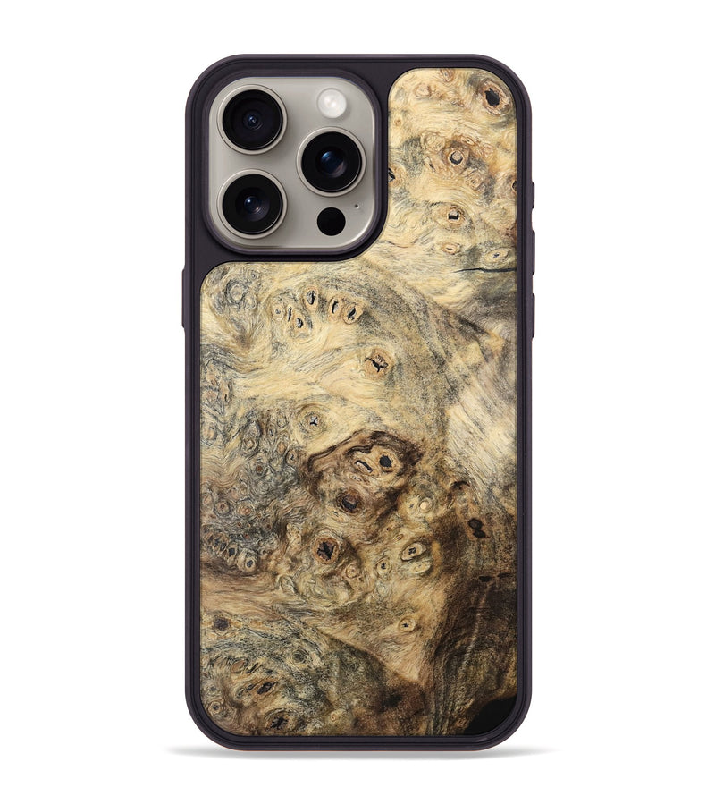 iPhone 15 Pro Max Wood Phone Case - Vanni (Wood Burl, 741794)