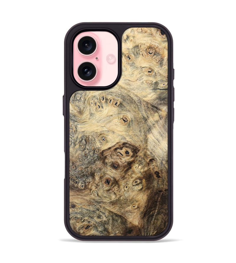 iPhone 16 Wood Phone Case - Vanni (Wood Burl, 741794)