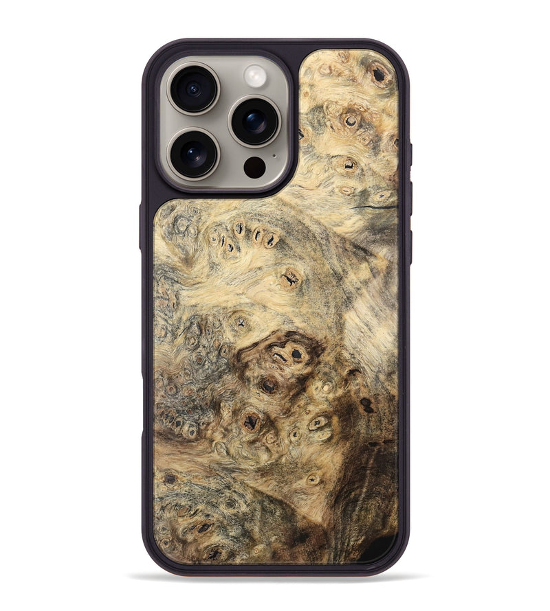 iPhone 16 Pro Max Wood Phone Case - Vanni (Wood Burl, 741794)