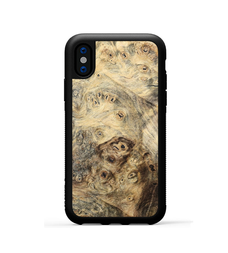 iPhone Xs Wood Phone Case - Vanni (Wood Burl, 741794)