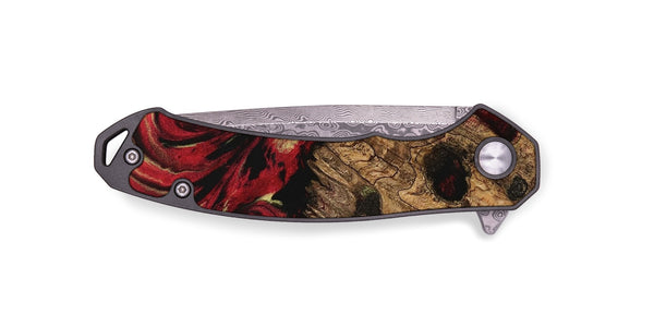 EDC Wood Pocket Knife - Briley (Red, 741796)