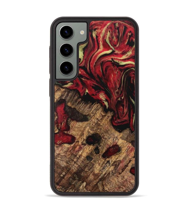 Galaxy S23 Plus Wood Phone Case - Briley (Red, 741796)