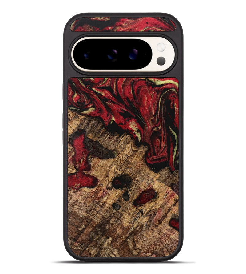 Pixel 9 Pro XL Wood Phone Case - Briley (Red, 741796)