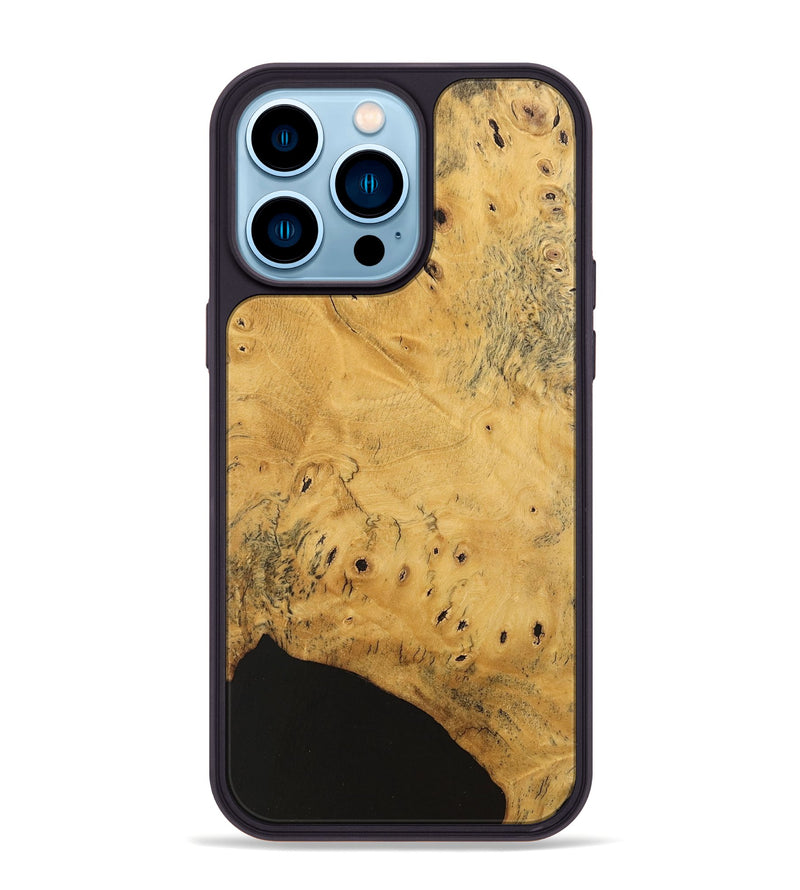 iPhone 14 Pro Max Wood Phone Case - Lawton (Wood Burl, 741797)