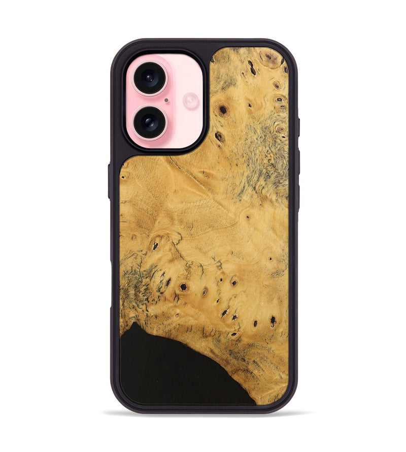 iPhone 16 Wood Phone Case - Lawton (Wood Burl, 741797)