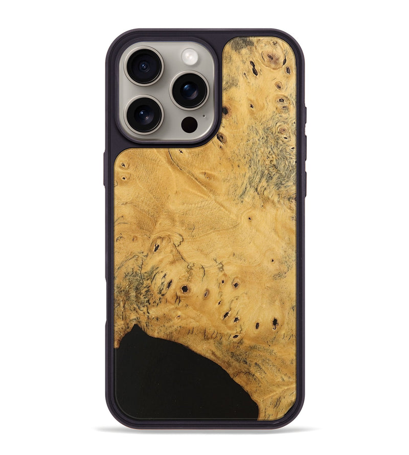 iPhone 16 Pro Max Wood Phone Case - Lawton (Wood Burl, 741797)