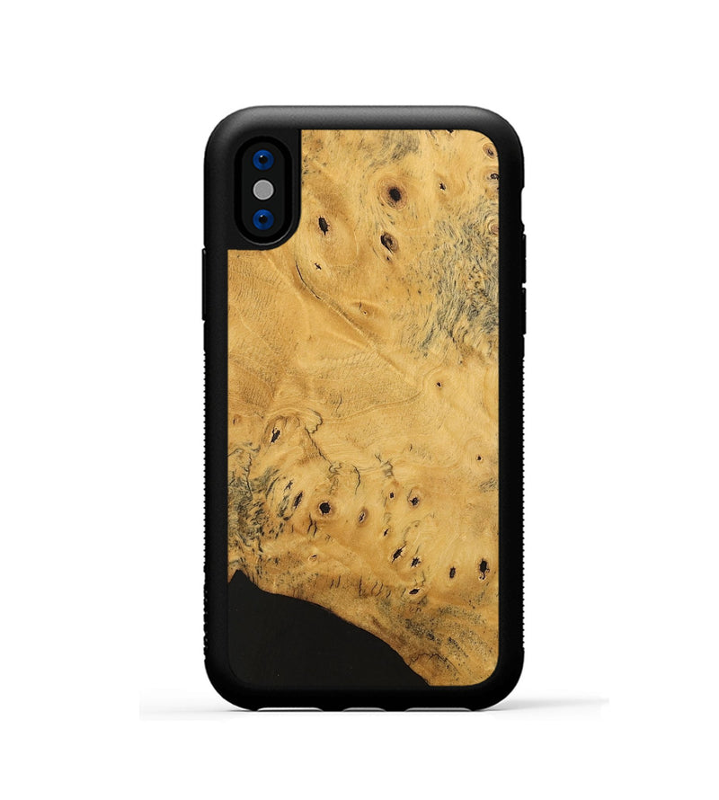 iPhone Xs Wood Phone Case - Lawton (Wood Burl, 741797)