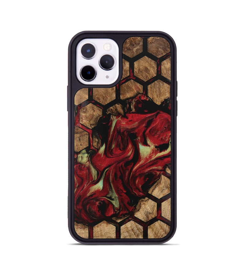 iPhone 11 Pro Wood Phone Case - Deetta (Pattern, 741798)