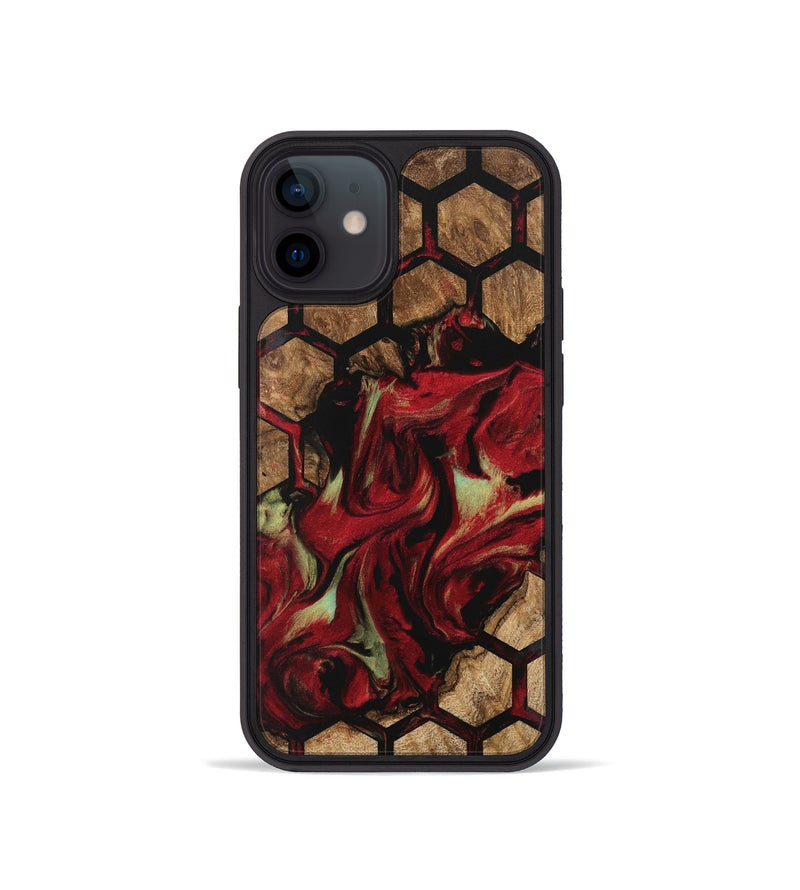 iPhone 12 mini Wood Phone Case - Deetta (Pattern, 741798)